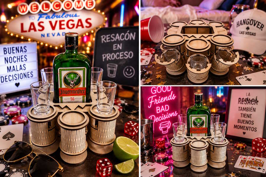 Dispensador chupitos Jagermeifter